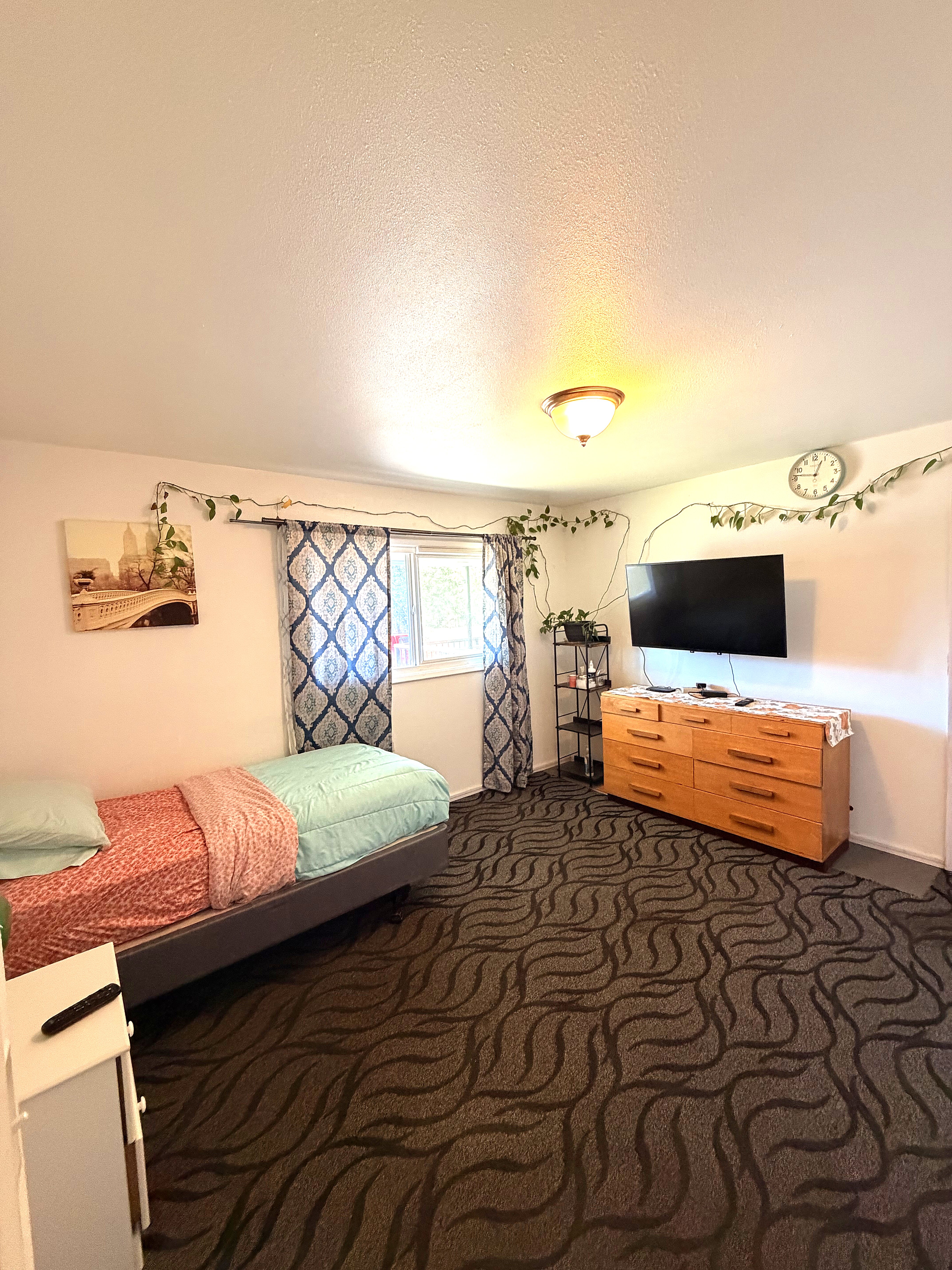 Comfortable resident bedroom