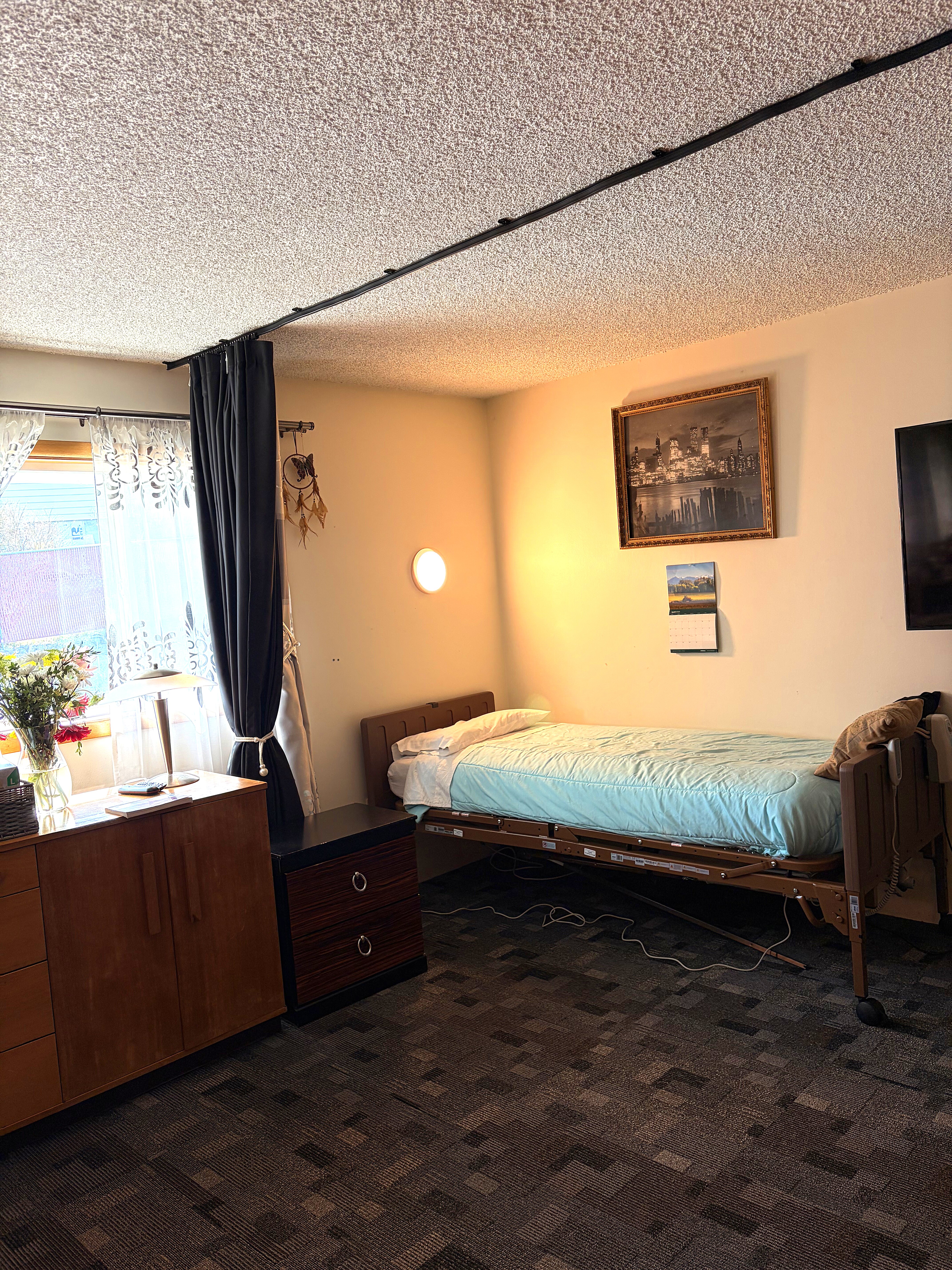 Cozy furnished bedroom